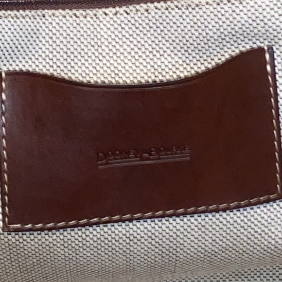 Dooney & Bourke Pumpkin Burnt Orange Monogram Canvas Small Tote,New without tags - Picture 9 of 15